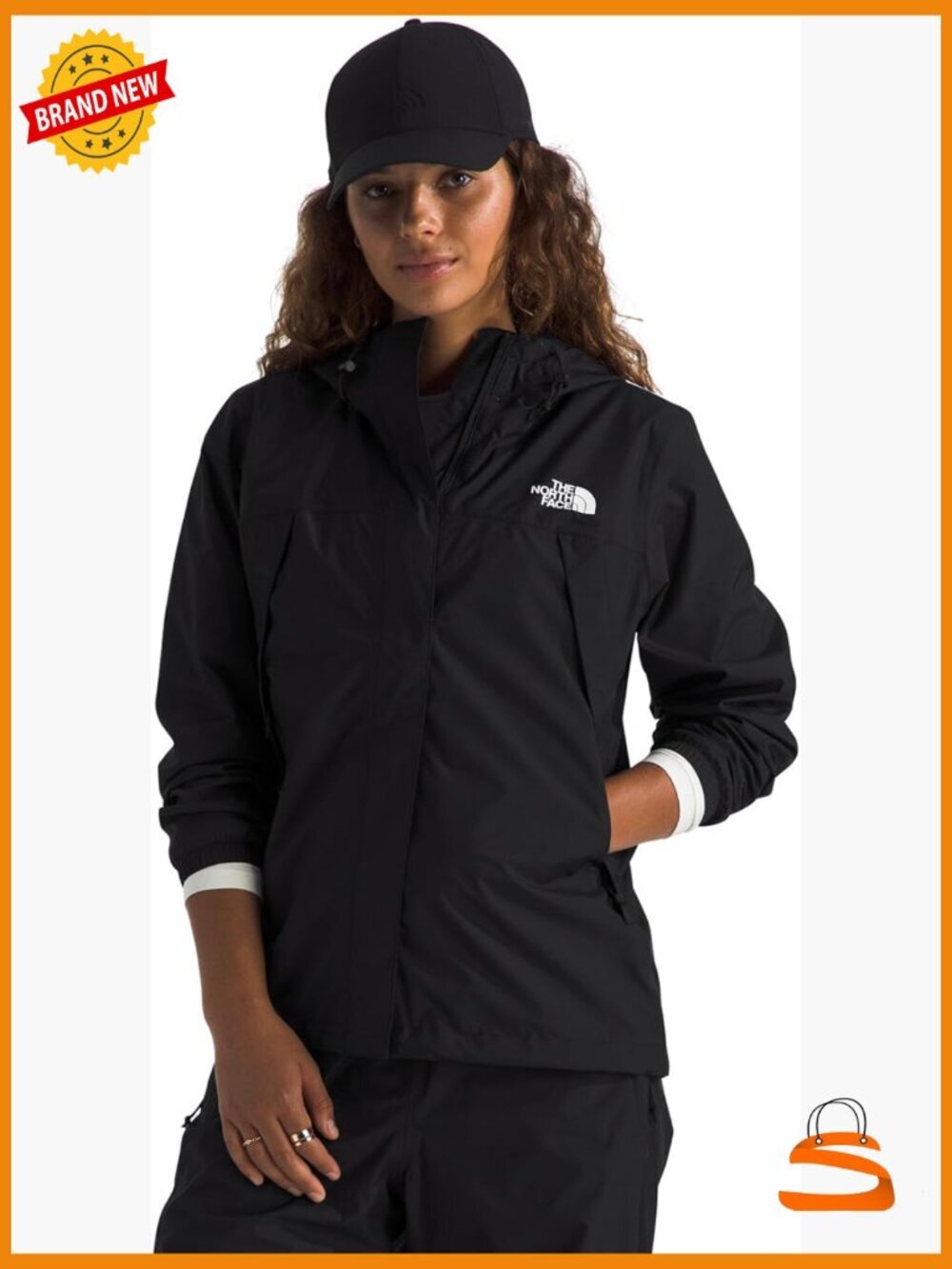Waterproof Breathable Rain Jacket with Hood